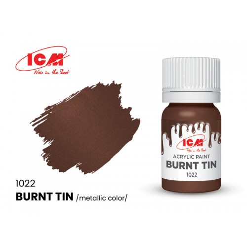 ICM  Acrylic Color Burnt Tin 1022
